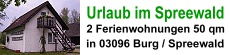 Kleines Ferienhaus mitten im Spreewald