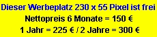 E-Mail an LeipzigLink und das ist Ihr Werbeplatz
